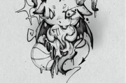 魔羯画法步骤_魔羯画法教程