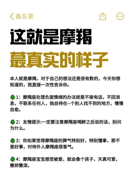 a类魔羯和b类魔羯区别_性格差异解析