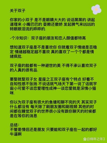 双子男与双子女灵魂伴侣_如何相处才长久