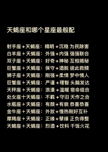 天蝎座和天蝎座在一起合适吗_天蝎配天蝎的相处秘诀
