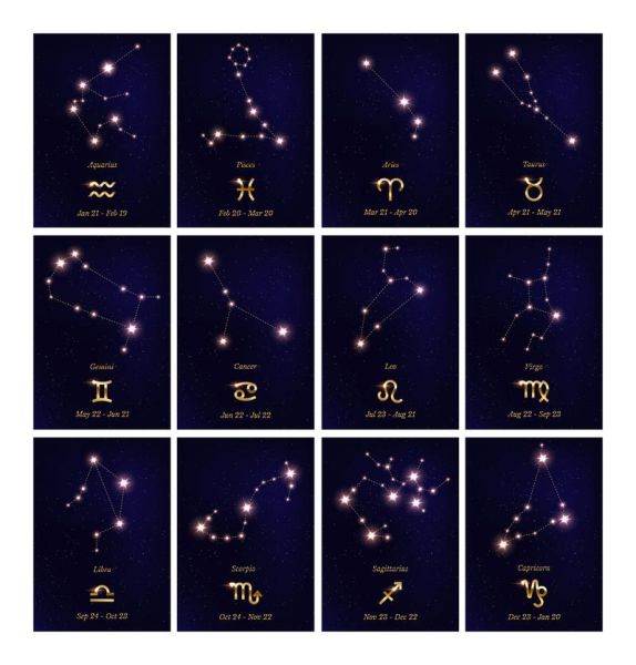 魔羯座星空长什么样_魔羯座星图怎么认
