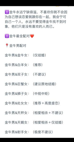 魔羯金牛配对合适吗_如何长久相处