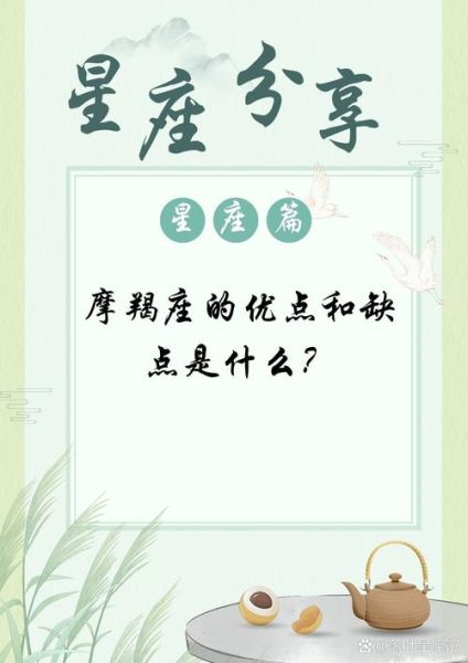 魔羯座适合什么工作_魔羯座性格优缺点