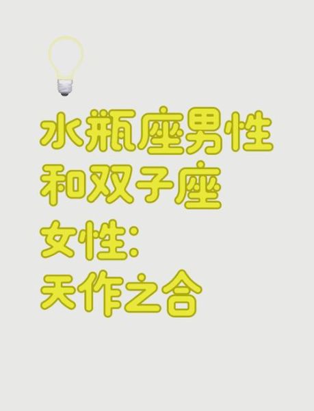 水瓶男双子女_如何相处