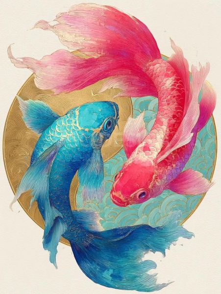 太极双鱼图片大全_太极双鱼寓意是什么