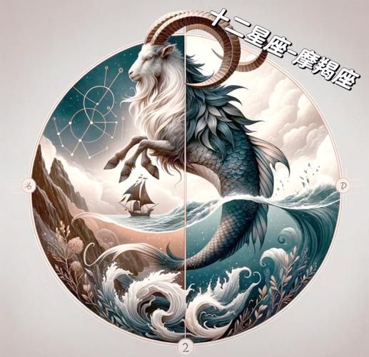 魔羯图画含义_魔羯座图腾象征