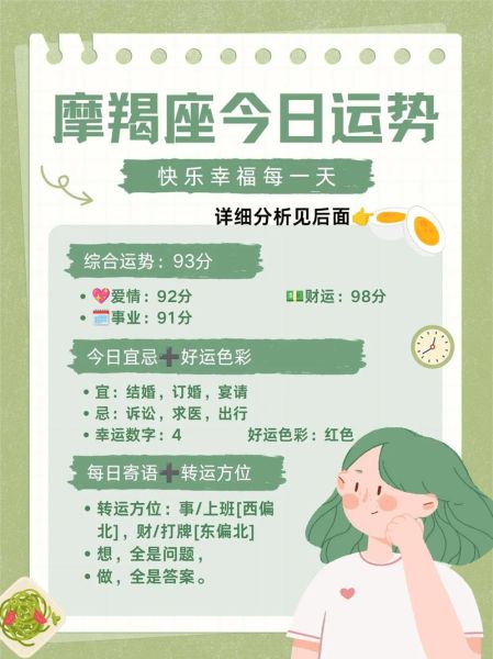 魔羯座幸运的日子是哪天_如何把握幸运日提升运势