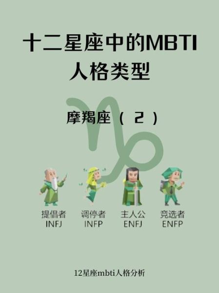 INFP魔羯适合做什么工作_INFP魔羯性格特点