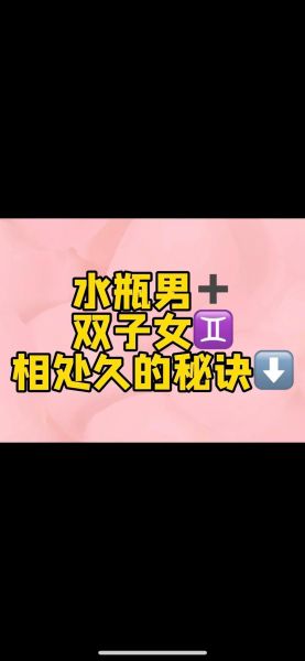 瓶男和双子女配对吗_如何相处更长久