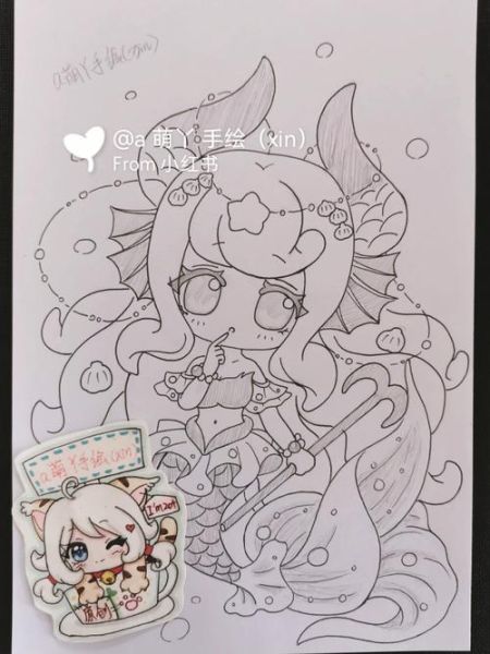 怎么画魔羯座_简单人物步骤