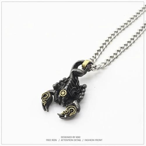 男士天蝎座项链怎么选_天蝎座男士适合戴什么材质