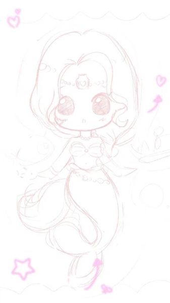 天蝎座公主图片_如何画