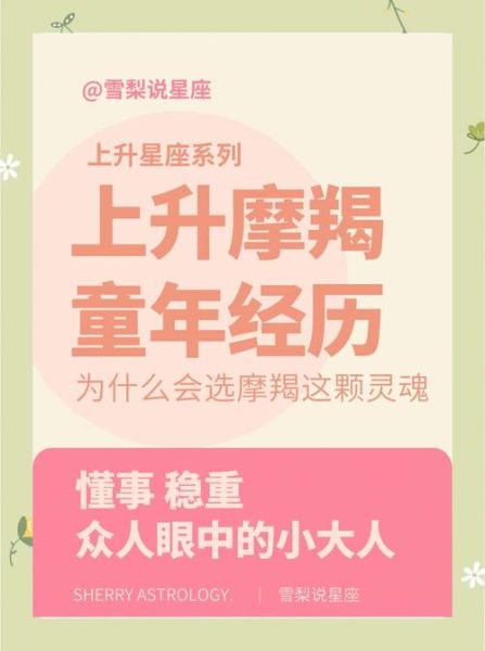 月亮魔羯_上升魔羯性格解析