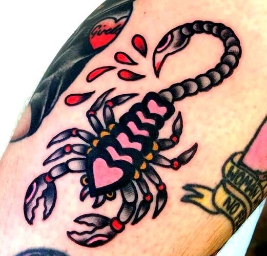 天蝎座纹身图案大全_天蝎座纹身有什么寓意