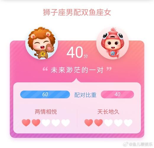 狮子座女双鱼男_能走到最后吗