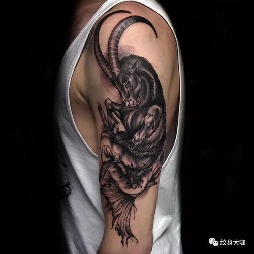 魔羯图案纹身含义_魔羯座符号设计灵感
