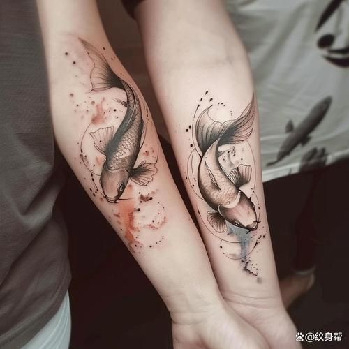 双鱼座纹身图案大全_双鱼座纹身有什么寓意