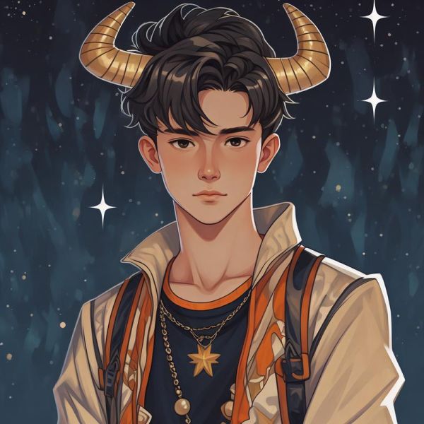 魔羯座可爱人物图片男_哪里找得到高清壁纸