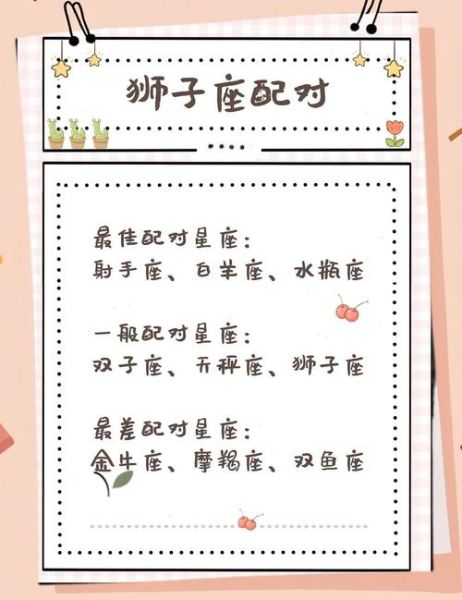 狮子座和魔羯座配吗_能走到最后吗