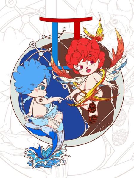 双子女神都是谁画的_作者身份揭秘