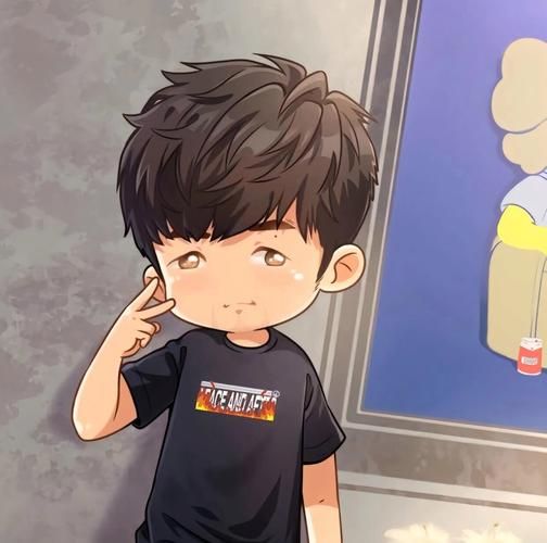 周杰伦魔羯座卡通头像女_怎么画