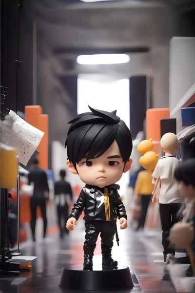 周杰伦魔羯座卡通头像女_怎么画